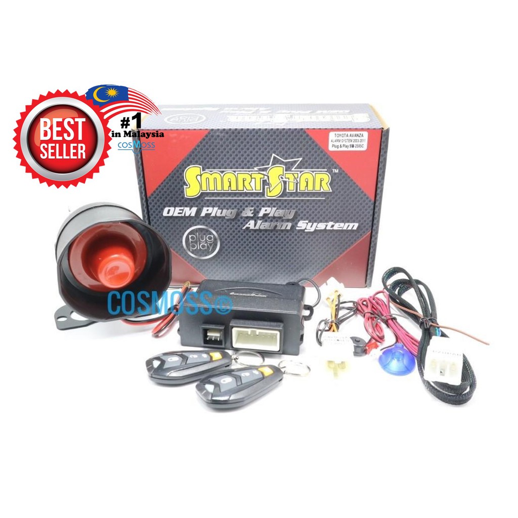 TOYOTA AVANZA 2003 2011 OEM PLUG PLAY CAR ALARM SYSTEM TOYOTA AVANZA 2003 2011 OEM PLUG PLAY CAR ALARM SYSTEM