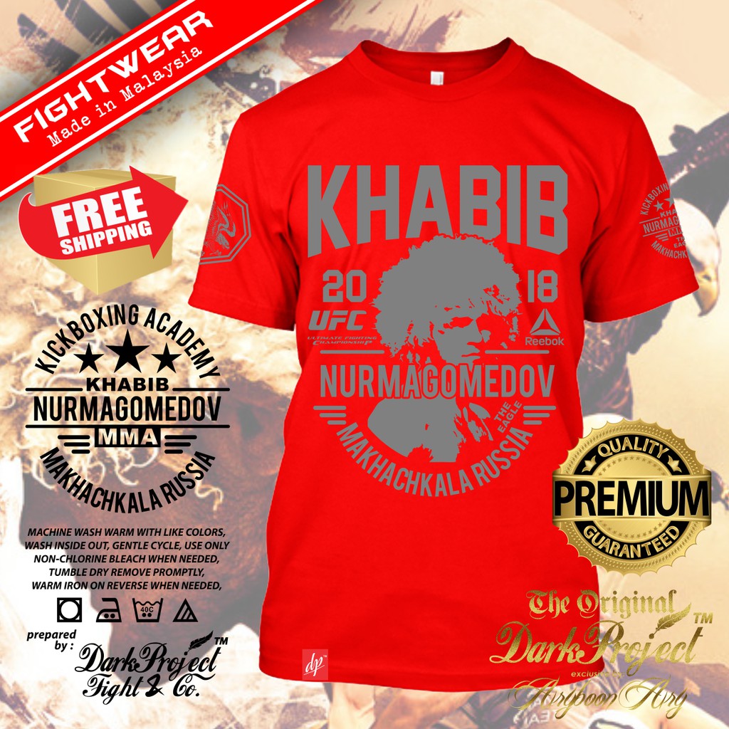 khabib t shirt reebok