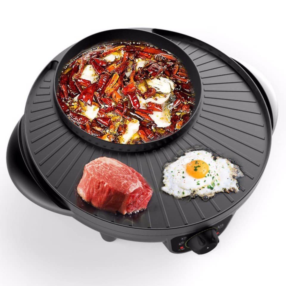 Grill Kitchen Hotpot, MultiPurpose Hot Pot 2 In 1
