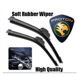 Rm2.50 Soft Rubber Wipers Car Wiper Blade Alza Myvi Axia Wira Saga BLM ...