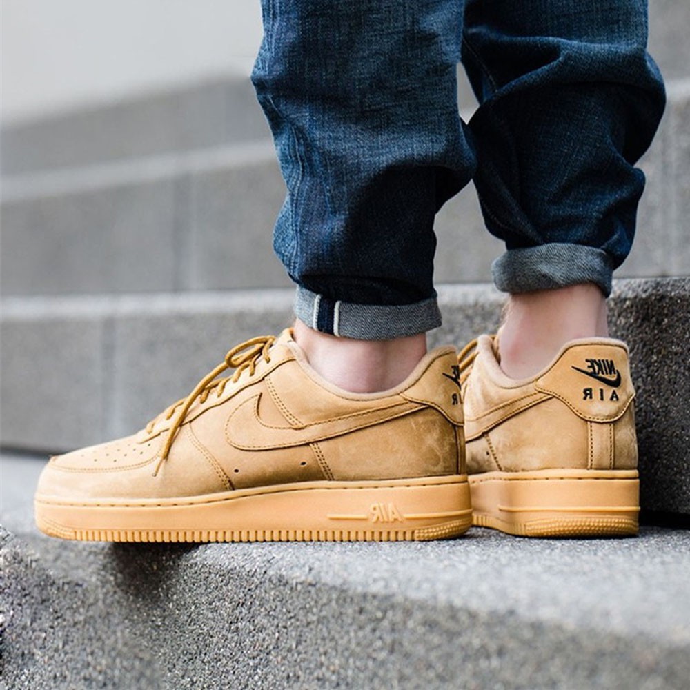 wheat air force ones outfit