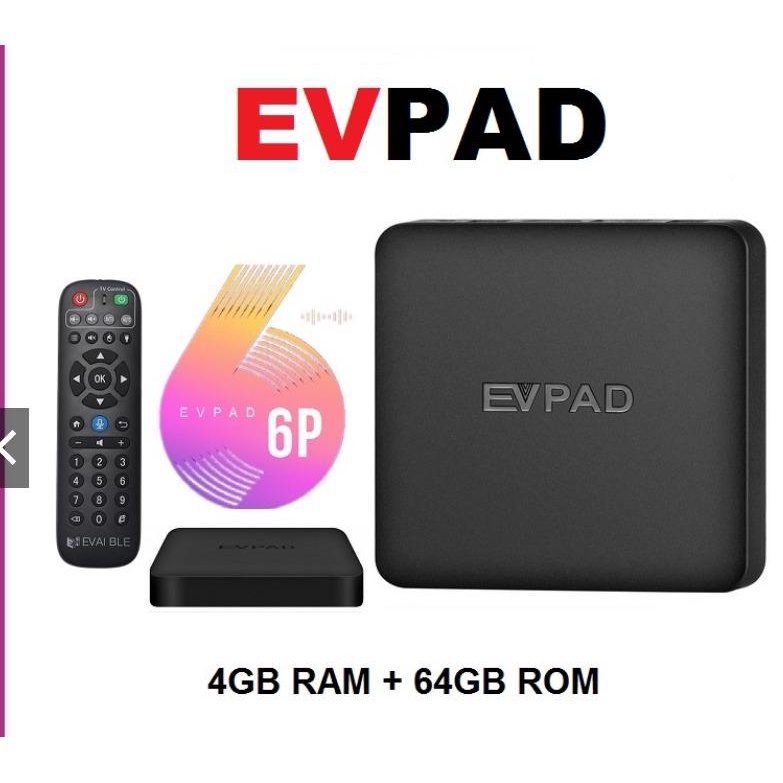 EVPAD 6P MYVIU K2 Original Malaysia TV BOX Evpad Ev pad Tv Box