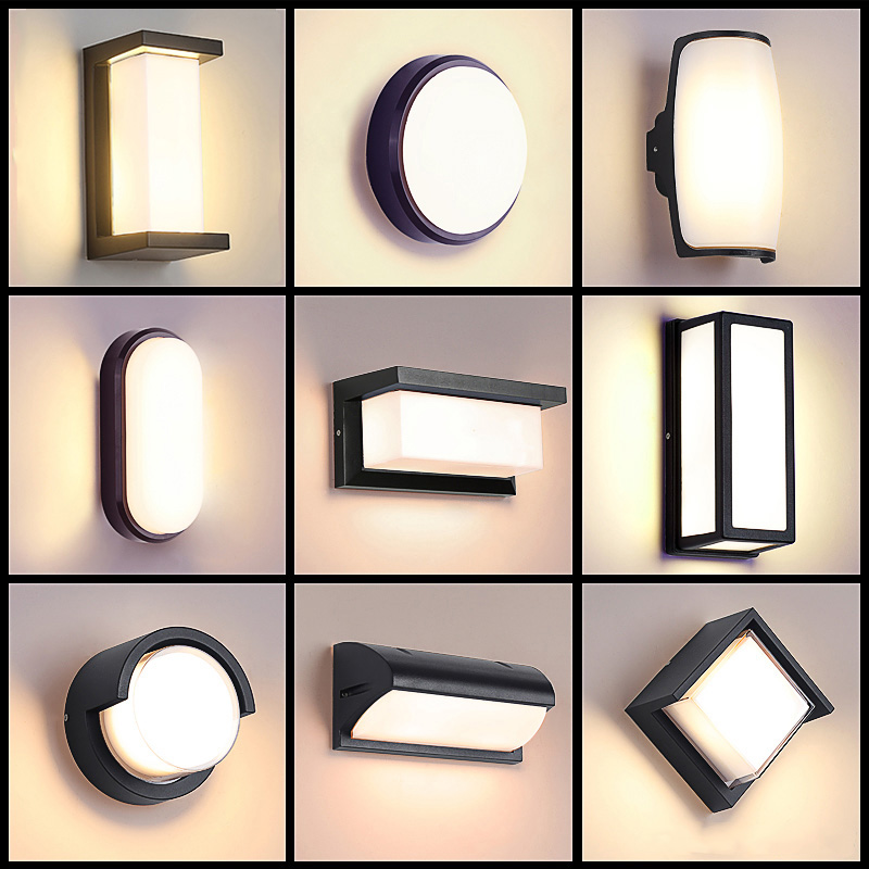 Outdoor Wall Light Lampu Dinding Modern Motion Sensor Led Outdoor Wall Light Lampu Dinding Modern Motion Sensor Led