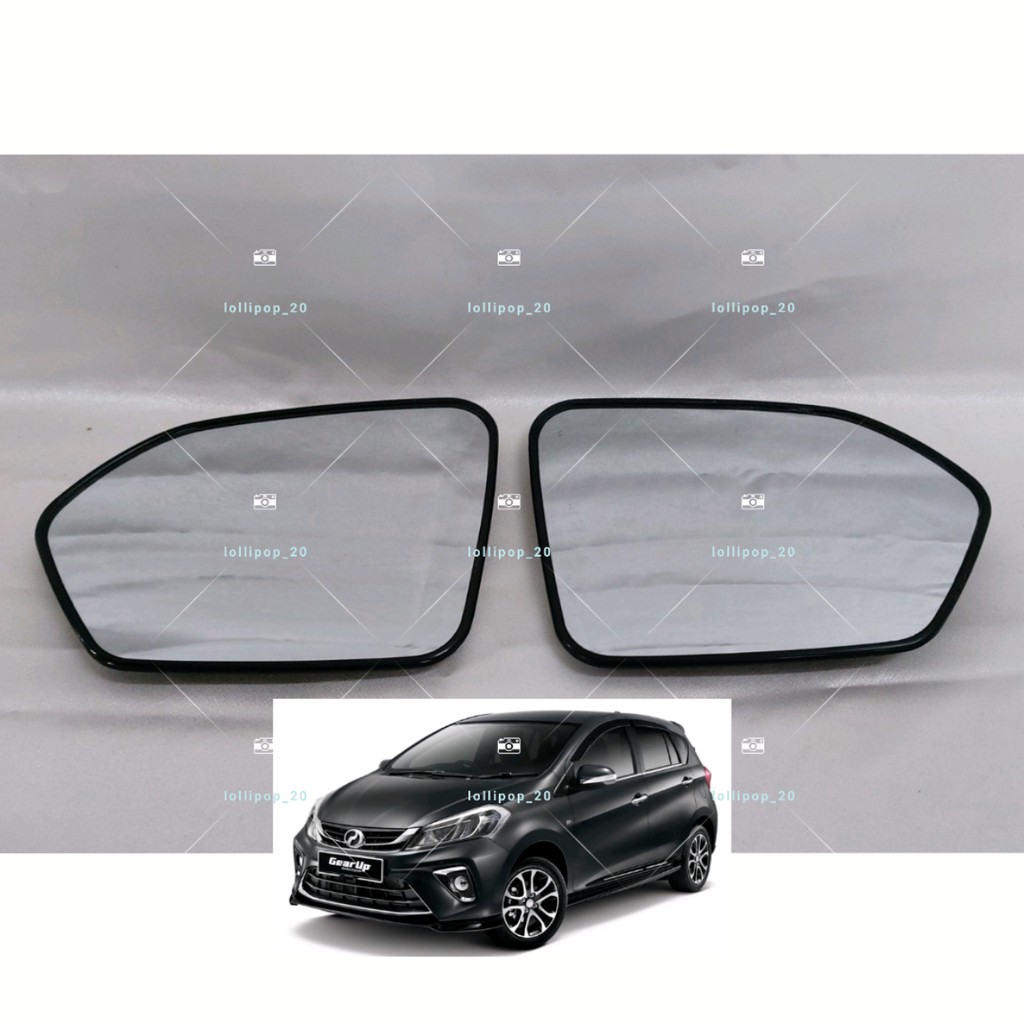 Perodua Myvi 20182019 Side Mirror Glass (Left/Right) Shopee Malaysia