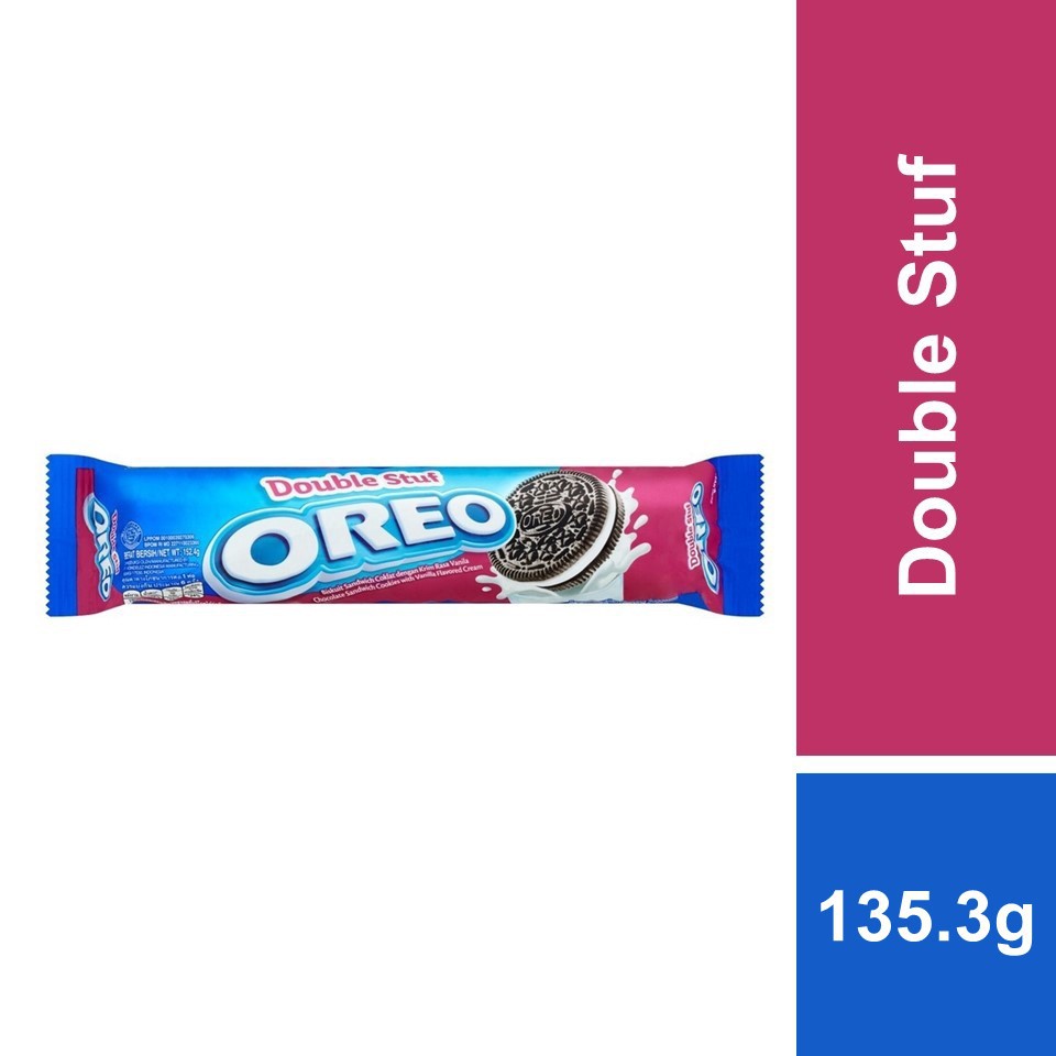 Oreo Double Stuff 135 3g Shopee Malaysia