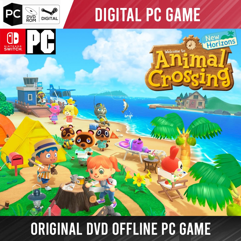 Pc Digital Animal Crossing New Horizons Dvd Offline Digital Download Pc Game Shopee Malaysia