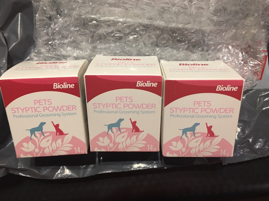 Bioline Pets Styptic Powder / Stop Bleeding Powder (Dog & Cat) 14G