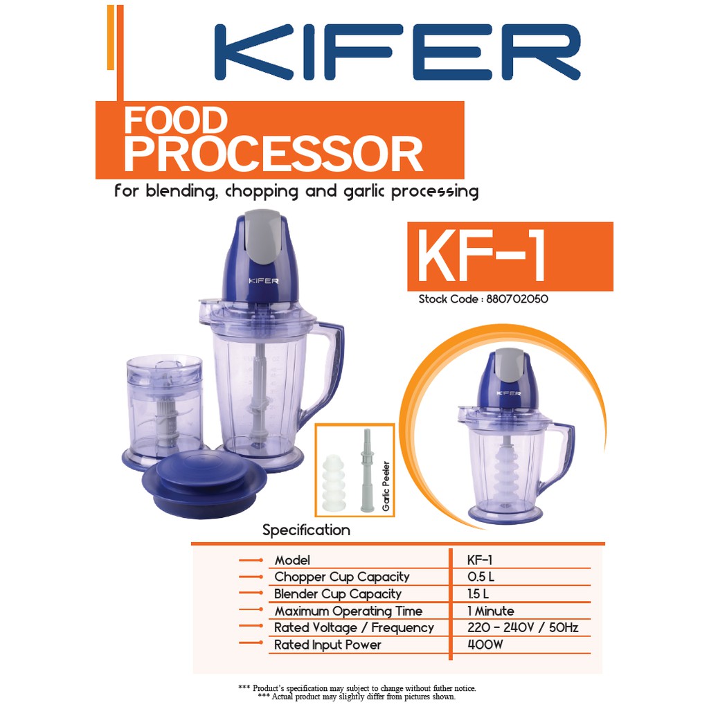 Image result for kifer food processor