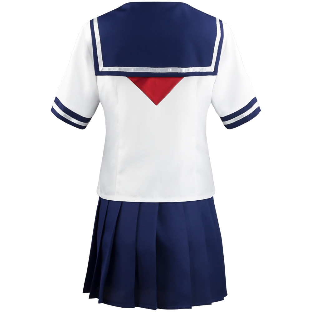 New Arrival Ayano Aishi Cosplay Game Yandere Simulator Uniform Halloween  Costume Women Short Sleeve Top Skirt Sailor Suit | Shopee Malaysia