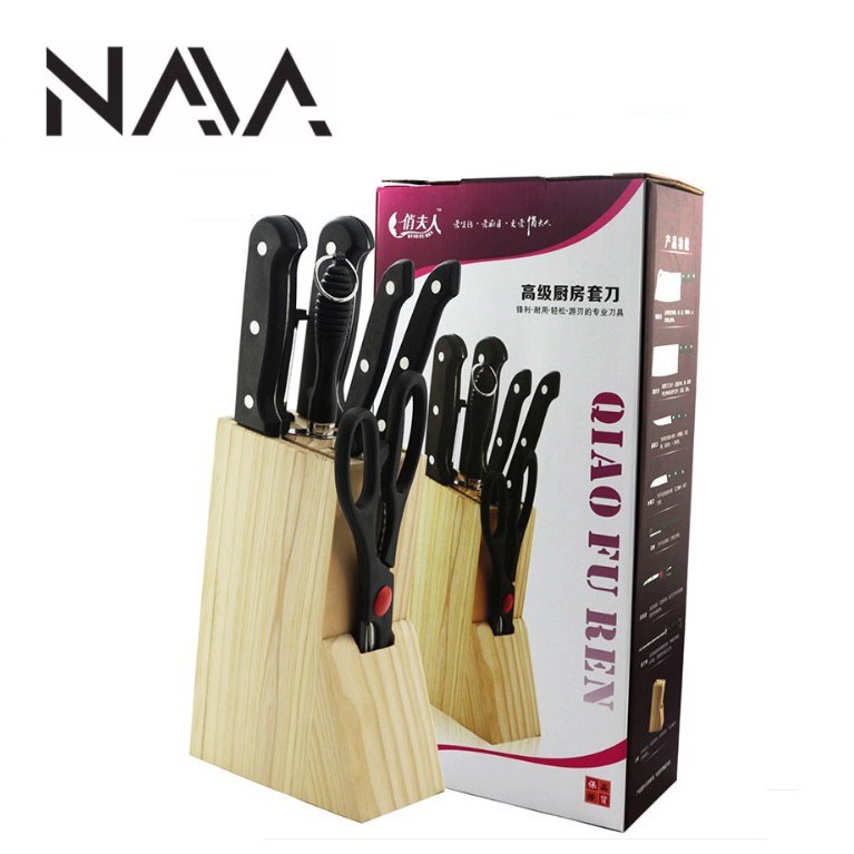 Premium 8PC Kitchen Cookhouse Knife Set Shopee Malaysia