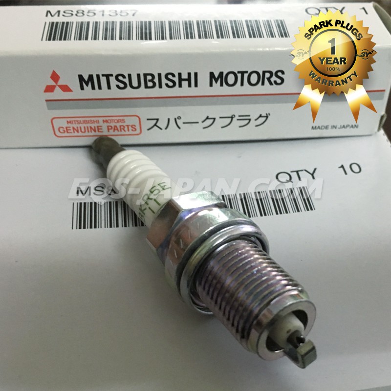 MS851357 Genuine (4pcs) Mitsubishi SPARK PLUG BKR6E-11 | Shopee Malaysia