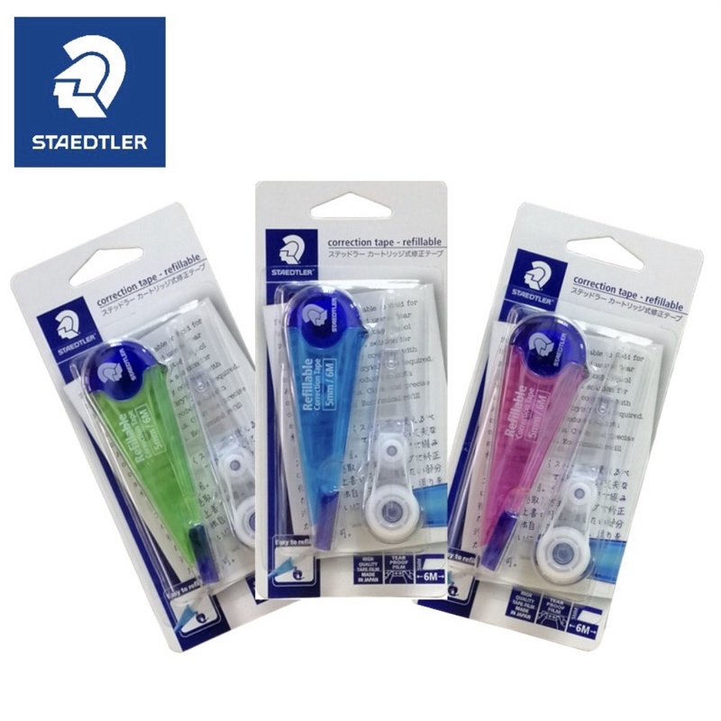 Staedtler Correction Tape 5mm x 6m Refillable Shopee Malaysia