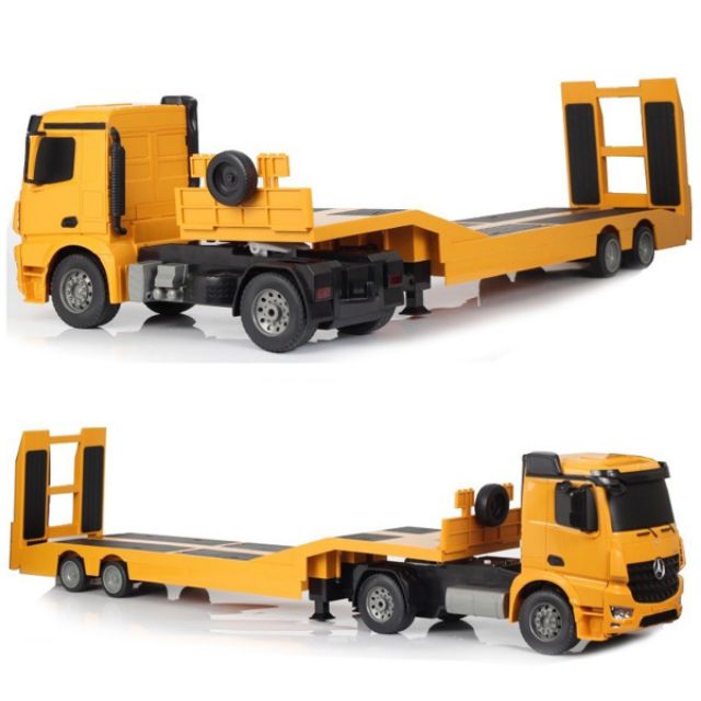 rc mercedes benz arocs flatbed trailer