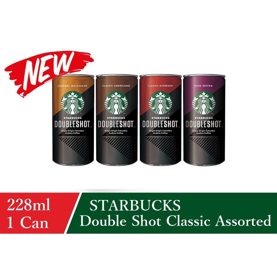 Starbucks Double Shot Classic Assorted (228ml) Shopee Malaysia