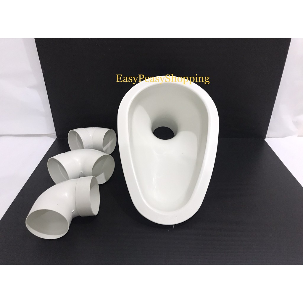 Tandas Plastik Cangkung / Mangkuk Tandas Plastik / Plastic Toilet Bowl