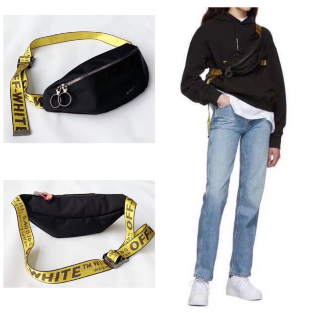 off white sling bag