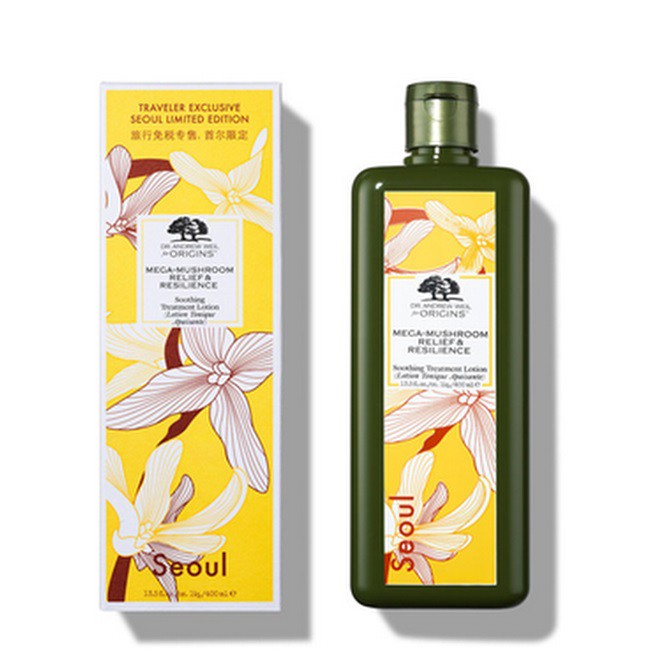 Origins Mega-Mushroom Relief &amp; Resilience Soothing Treatment Lotion 400ml  (Seoul Limited Edition) | Shopee Malaysia