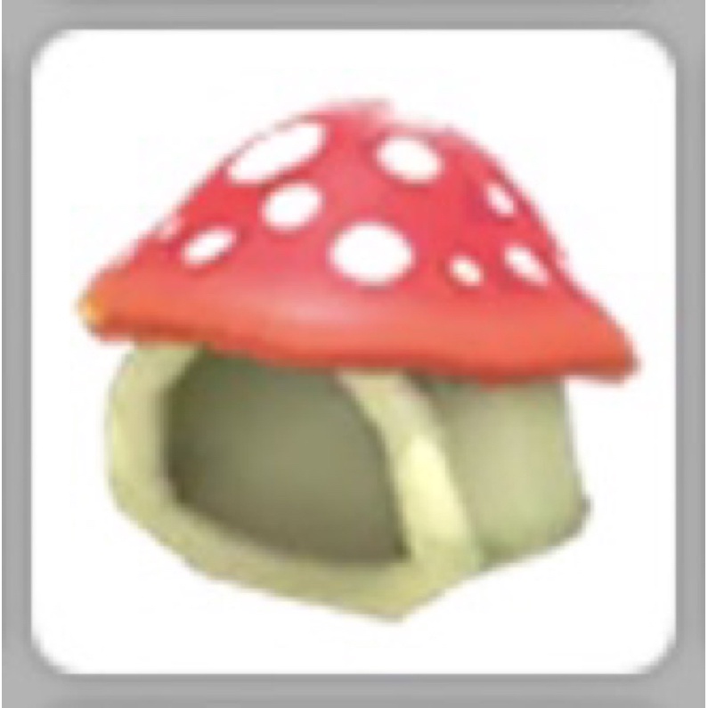 New Adopt Me Pet Wear Eco Red Mushroom Hood / roblox adopt me pet wear ...