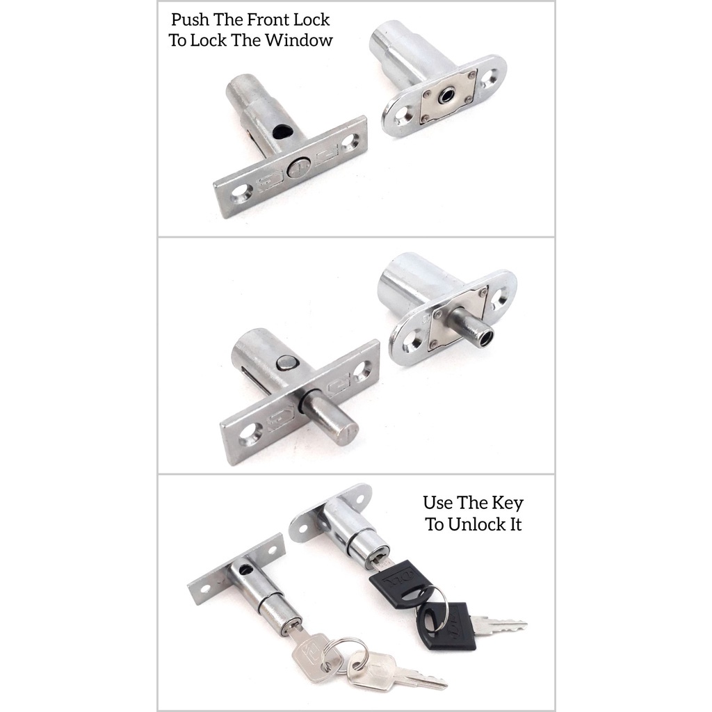 Push Lock For Window Lock Shopee Malaysia