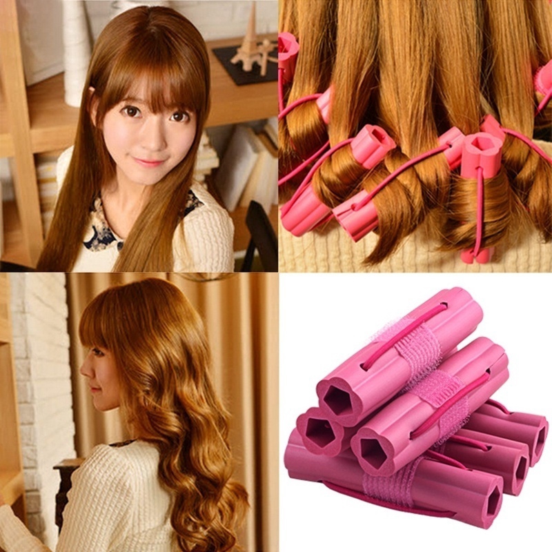 Magic Ringlet Hair Curlers Long Hair Spiral Rollers Hair Curlers