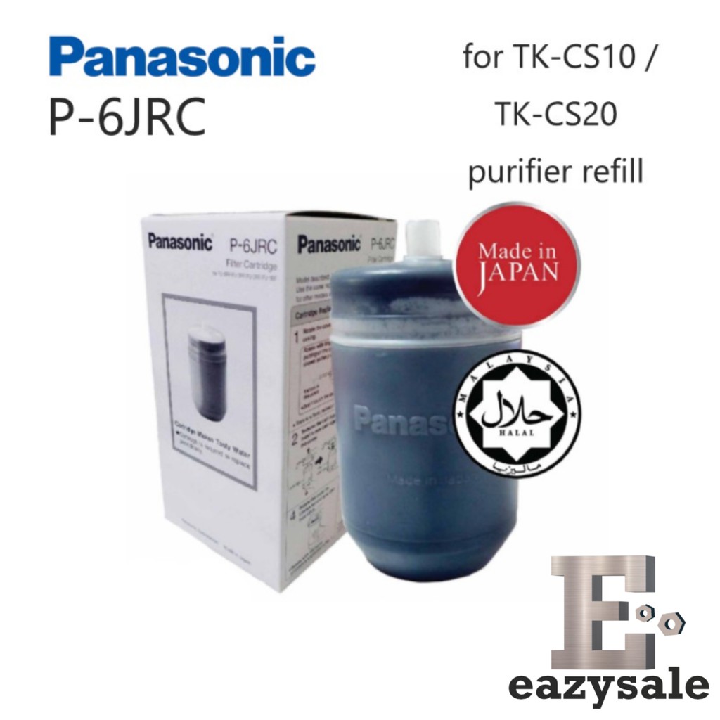 Panasonic P6JRC Water Filter Cartridge Made in Japan for TKCS10 / TK