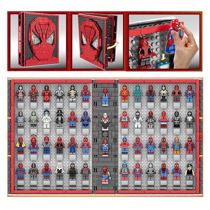 spider man book lego