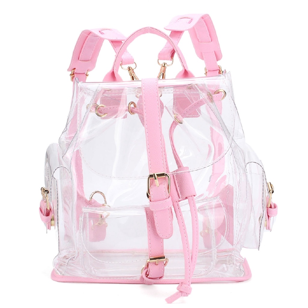 clear backpack cute