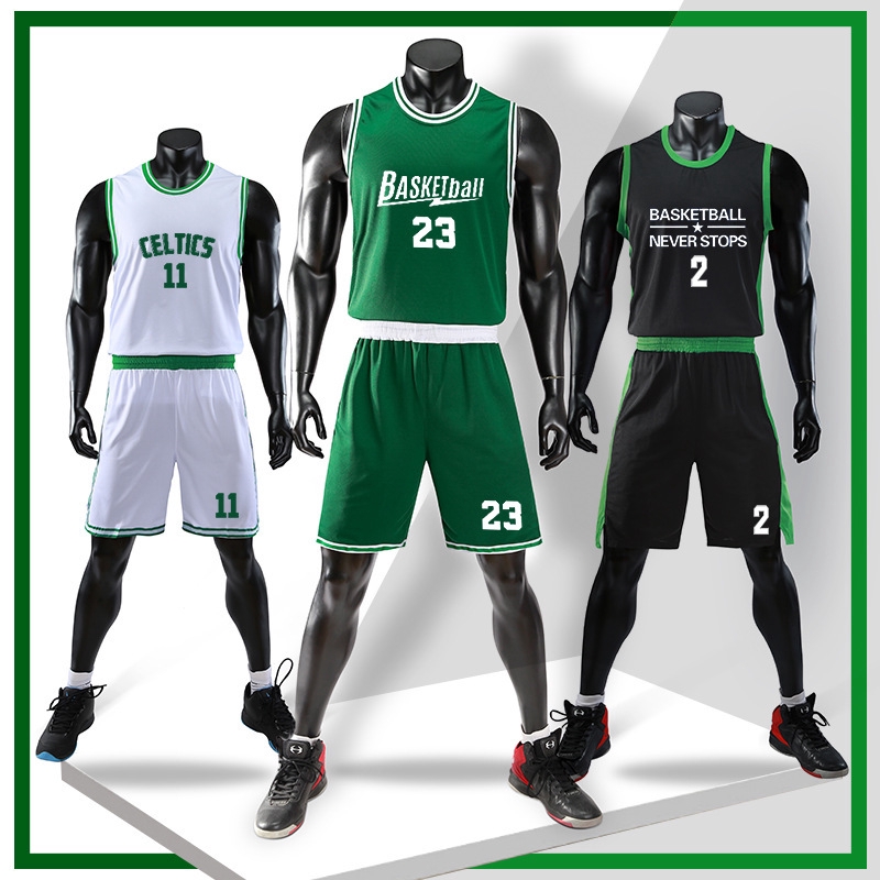 light green basketball jersey