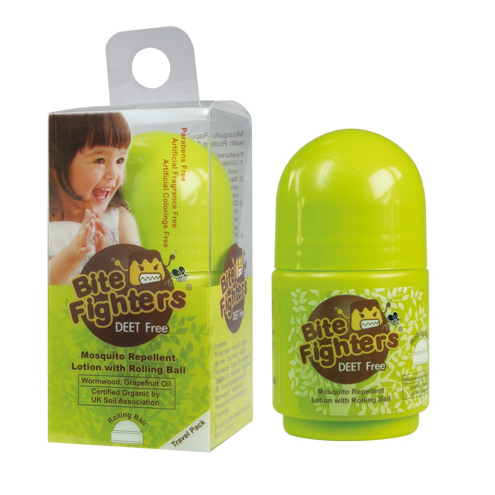 Bite Fighter Organic Mosquito Repellent Lotion With Rolling Ball (30ml)