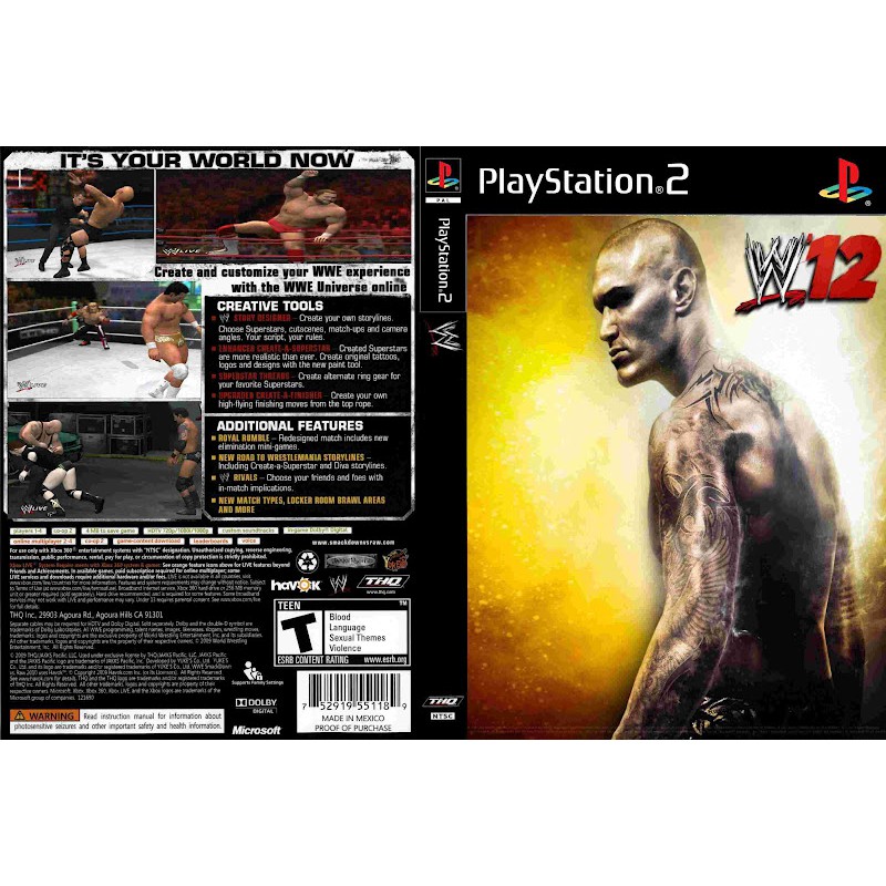 Ps2 Wwe Smackdown Vs Raw 12 All Star Shopee Malaysia