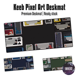 Keeb Pixel Art Deskmat/Mousepad Replica | Premium Deskmat