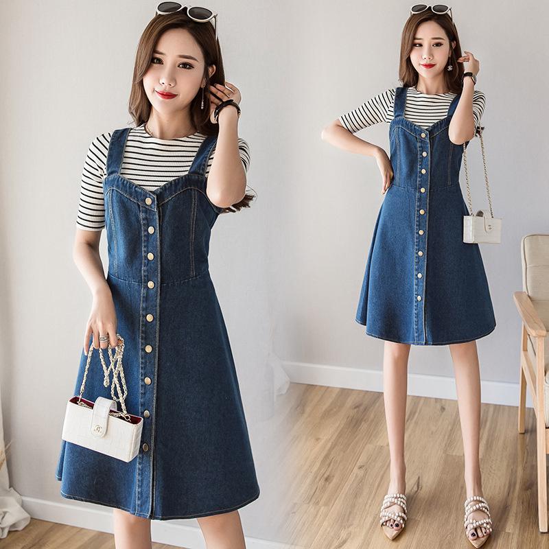 jeans single piece dress