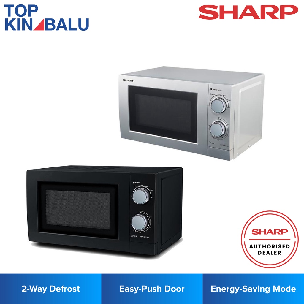 SHARP 20L R219EK BASIC MICROWAVE (BLACK) Shopee Malaysia