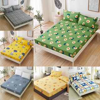 Bedsheet Sets Cadar Murah Hebat Queen Size /King /Single Fitted Bedsheet / Cadar / Pillowcase Cadar Bergetah Keliling bed sheet
