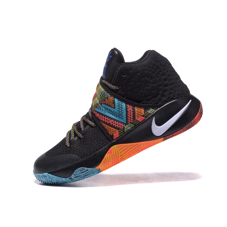 nike kyrie 2 bhm multi color basketball shoes