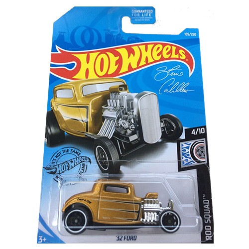 Hot Wheels '32 FORD Gold - Rod Squad Serie 4/10 2019 #105/250 