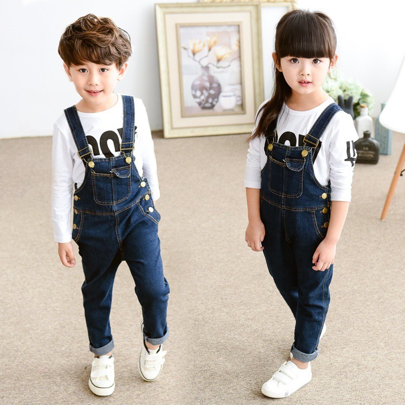 overall jeans for kids