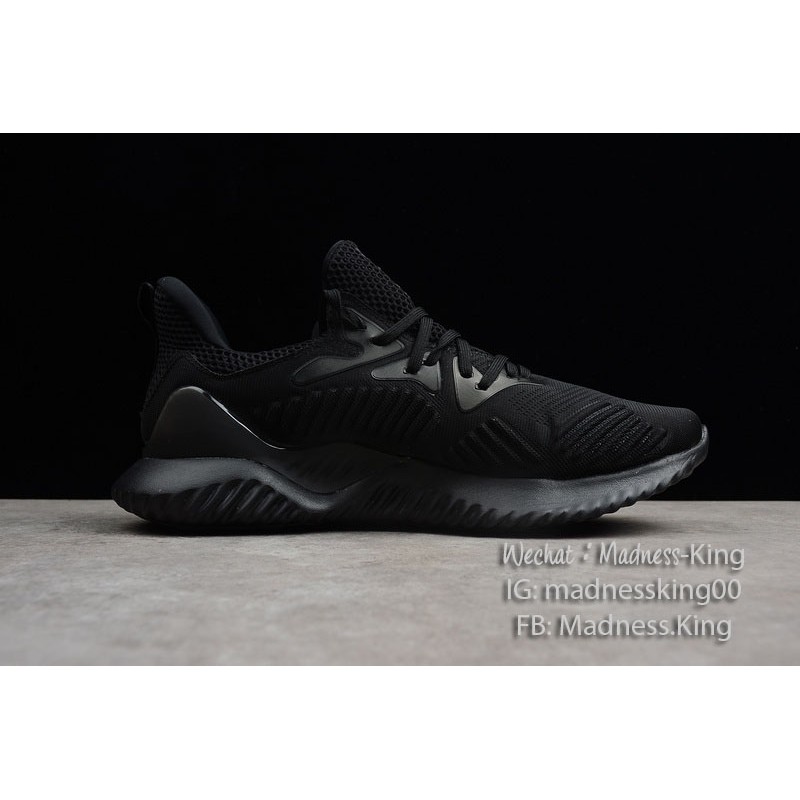 all black adidas alphabounce