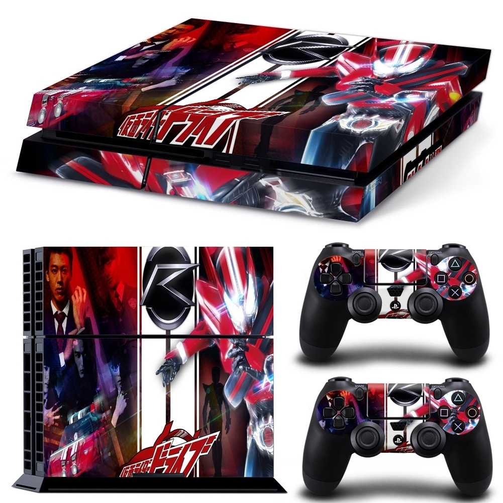 Fashion Ps4 Japanese Anime Vinyl Sticker Decal For Playstation 4 Console Controller Protector Skins Kamen Rider Shopee Malaysia