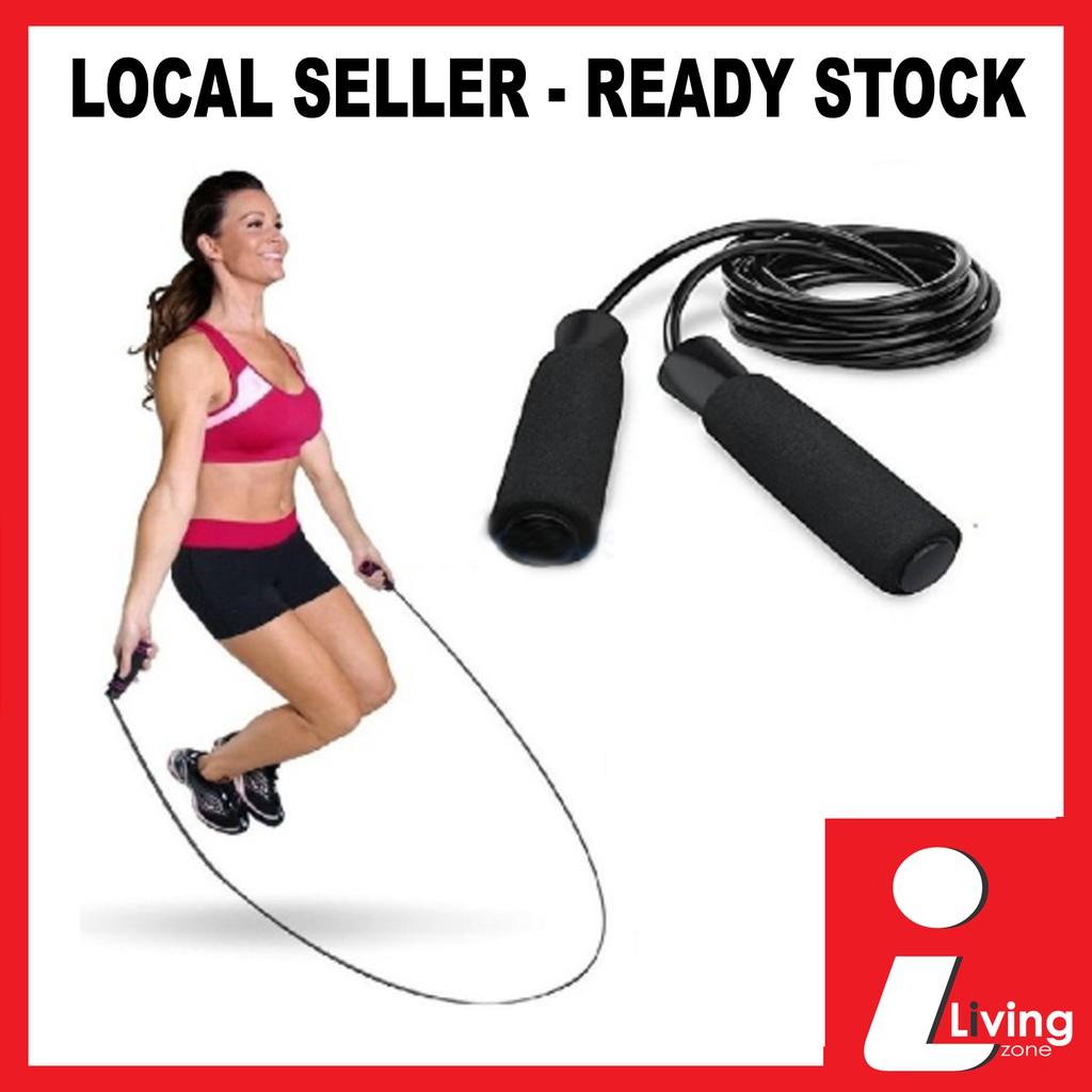 Skipping Rope Tali Skipping Anti Slip Jump Rope Shopee Malaysia