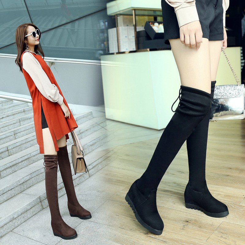 skinny leg over the knee boots