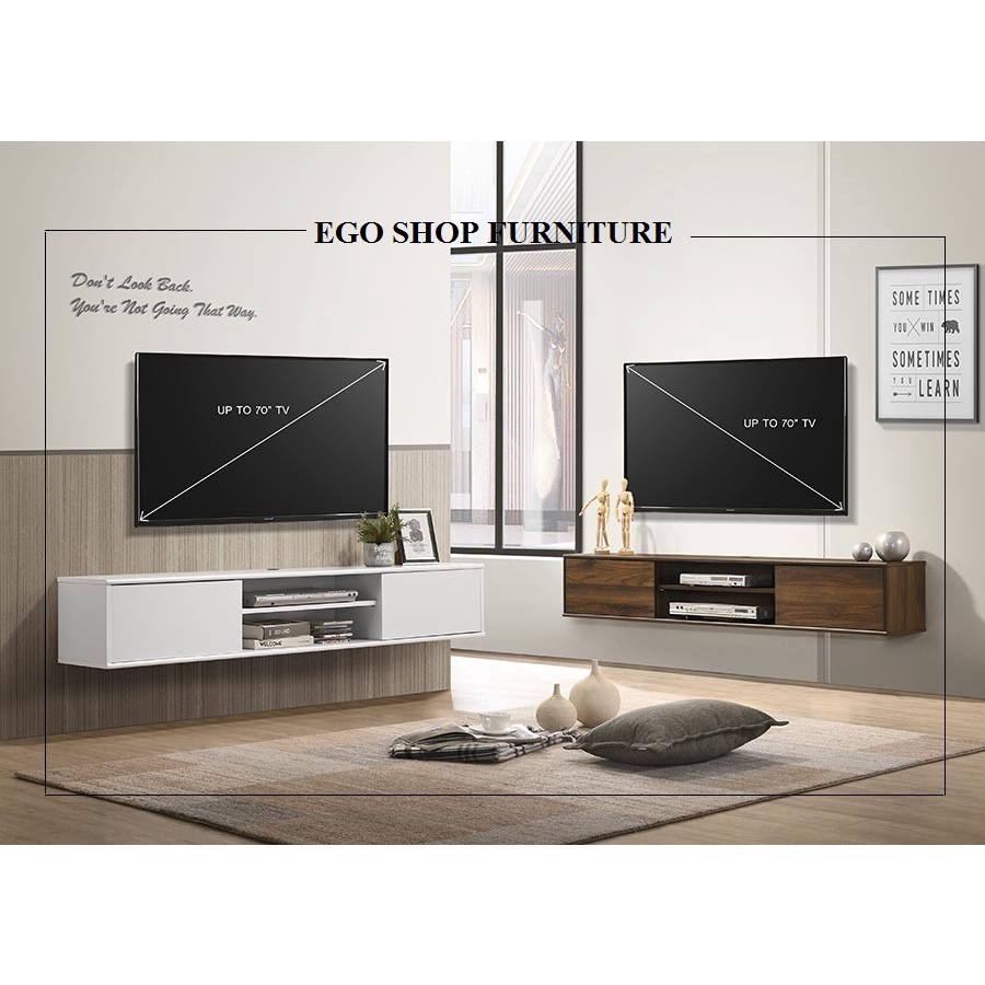 Ego Shop Wall Mount 5ft TV ( LOWER ) Tv Dinding.Gantung / Rack Tv