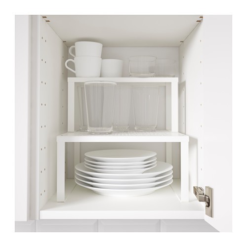 Ikea Space Saver Shelf Insert For Kitchen Cabinet White Shopee Malaysia