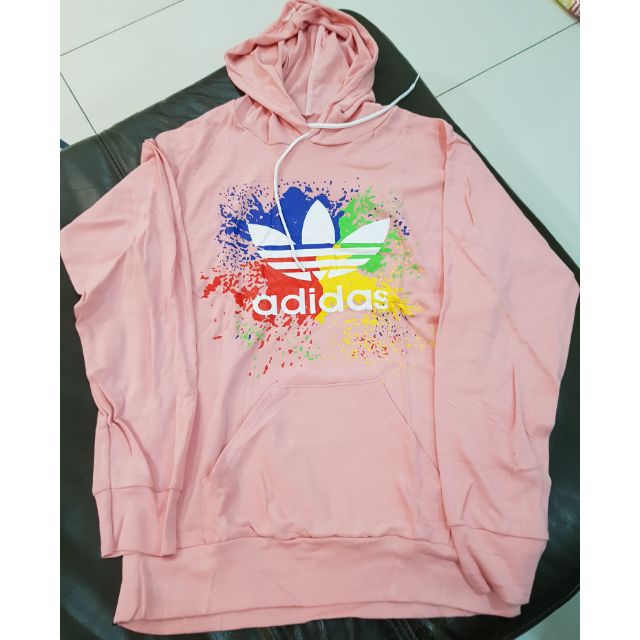 pink sweater adidas