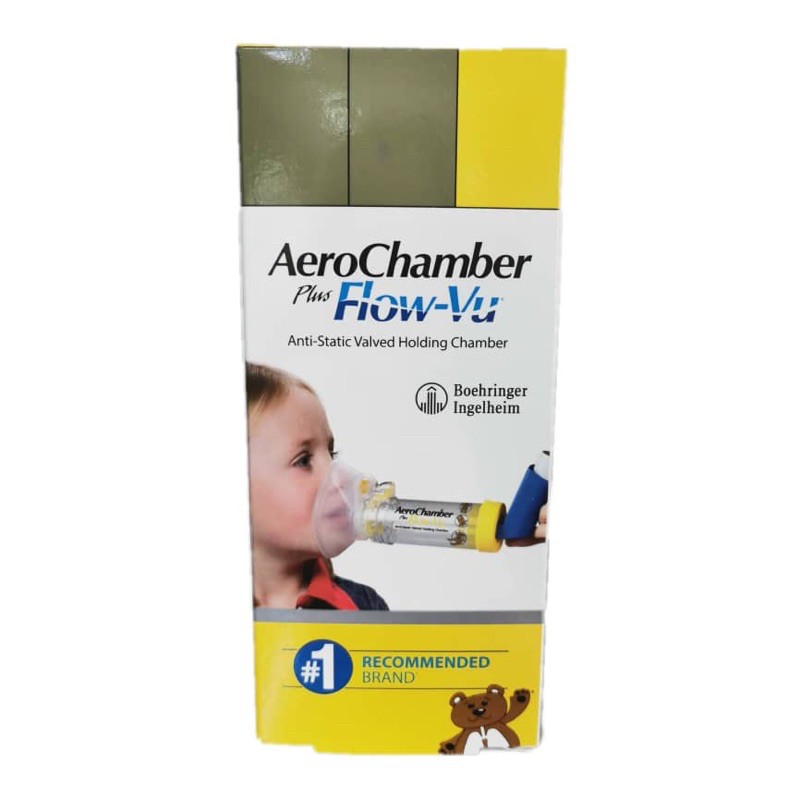 Aerochamber plus Flow-Vu (medium mask) | Shopee Malaysia