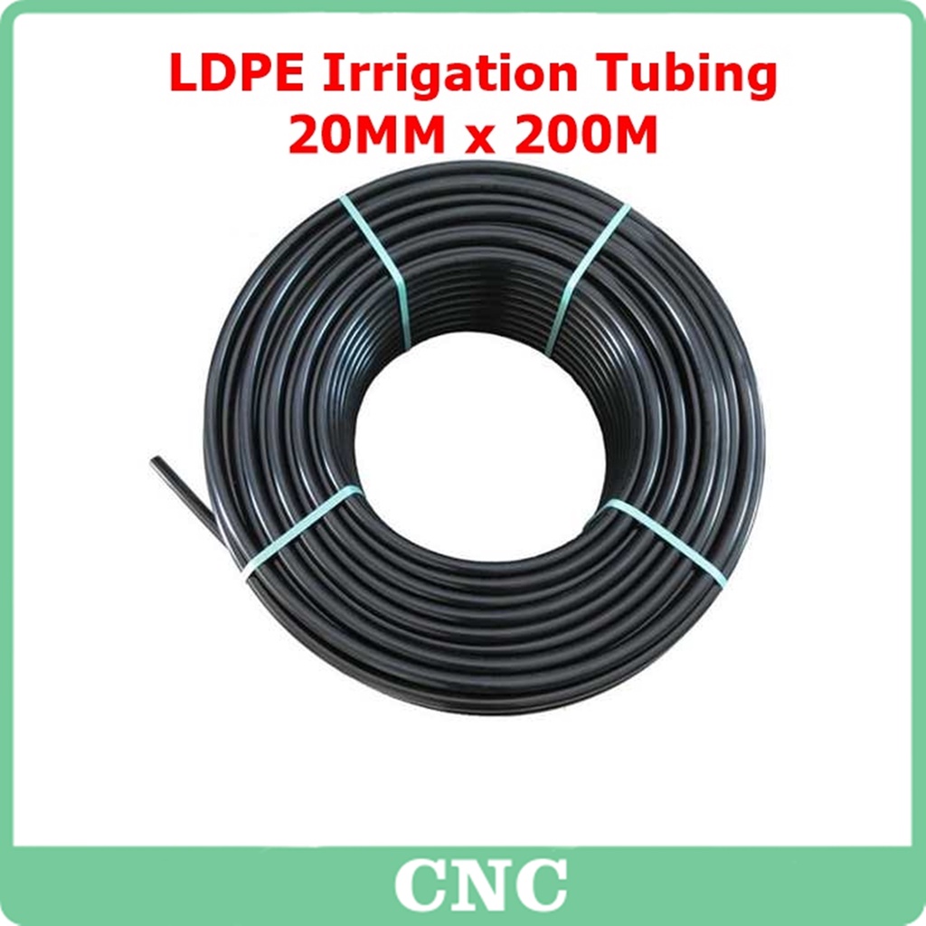 LDPE Irrigation Poly Pipe (20MM X 200M) Agriculture Fertigasi Water ...