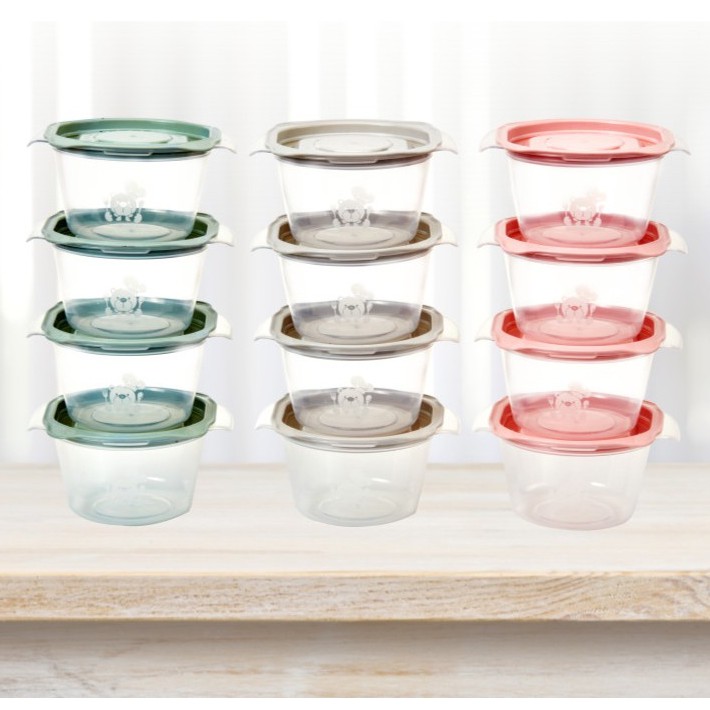 Teseum Teddy Bear Food Storage 350ml x 12pcs Shopee Malaysia