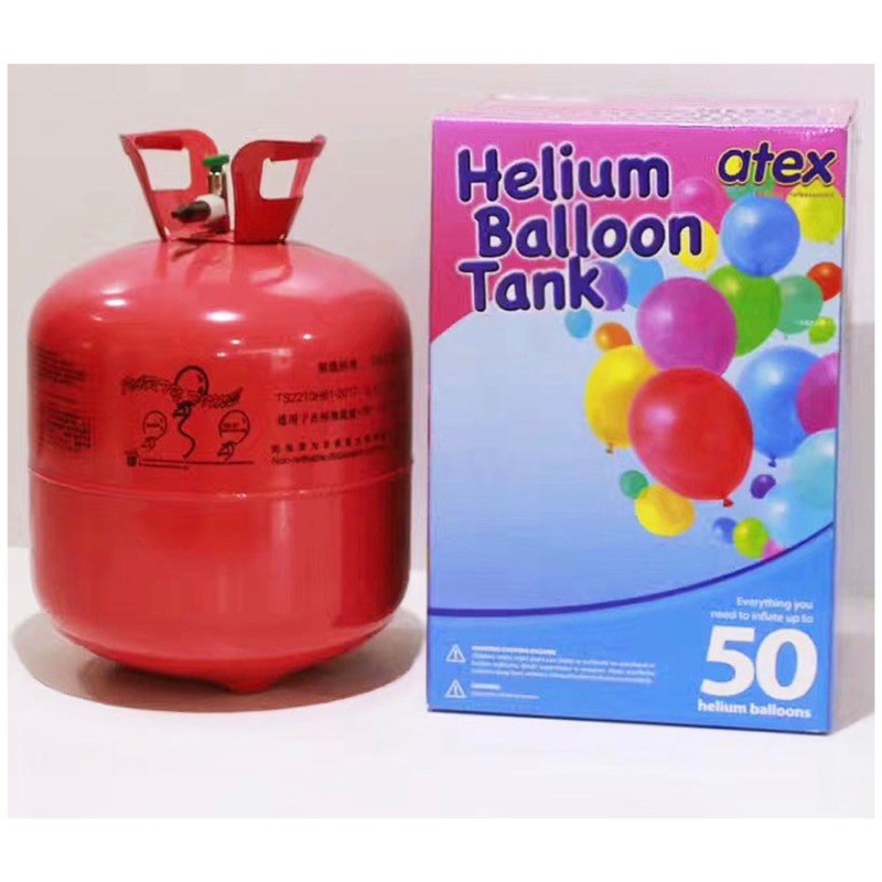 Helium Gas Balloon Gas Balloon Tank Party Balloon (13 Litre) Shopee