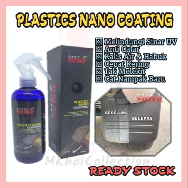 Wak Kilat Nano Coating 250ml Pengilat Kereta Motor Kalis  