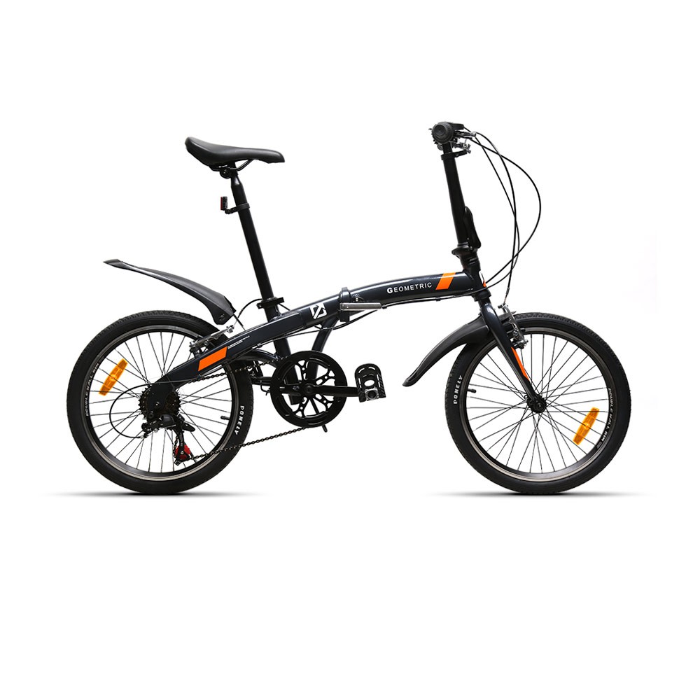 geometric folding bike